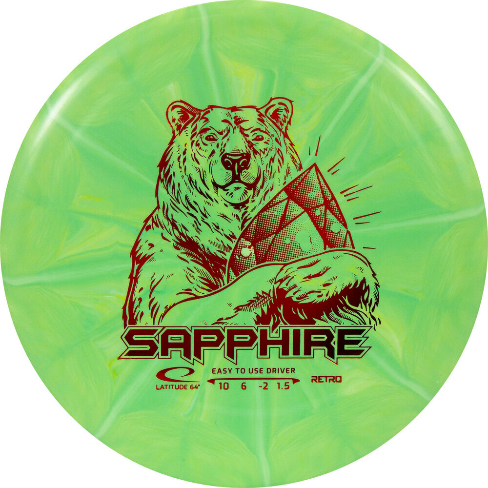 Retro Burst Sapphire